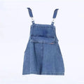 Kawaii Denim Overall Dress – Y2K Vintage Japanese Style